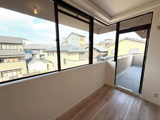 ◆室内リフォーム済◆３階上層階なし広々角住戸◆３沿線利用可能◆パークテラス桃山の展望|物件からの展望