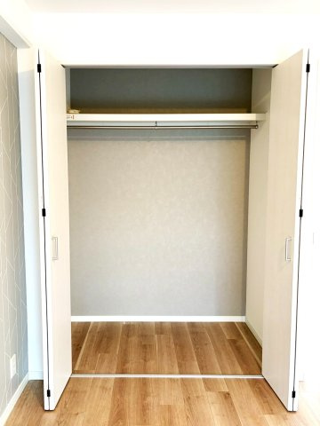 ◆室内リフォーム済◆３階上層階なし広々角住戸◆３沿線利用可能◆パークテラス桃山の収納|クローゼット