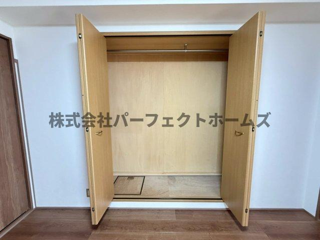 ニューハイツ岡山手の収納|たっぷりとした収納スペースです