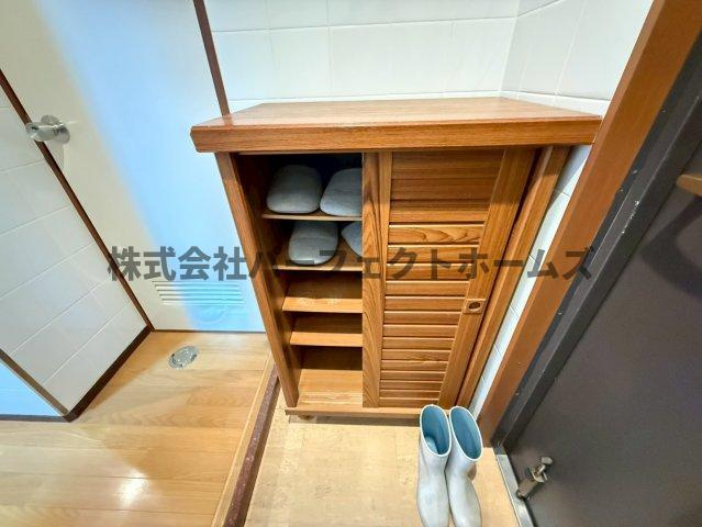 ニューハイツ岡山手の収納|ちょっとした収納スペースも充実しています