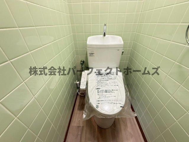 ニューハイツ岡山手のトイレ|コンパクトで使いやすいトイレです