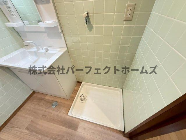 ニューハイツ岡山手の設備|洗濯機置場です