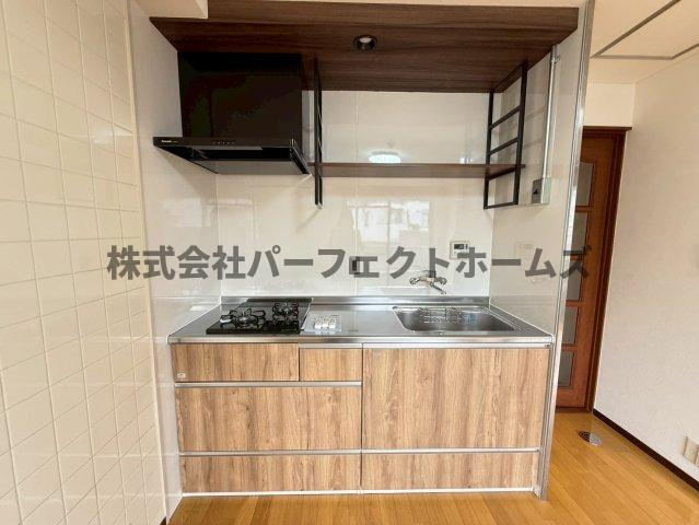 ニューハイツ岡山手のキッチン|お料理しやすいキッチンです