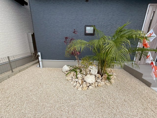 ★★与那原町上与那原-3号棟（全4棟）の庭