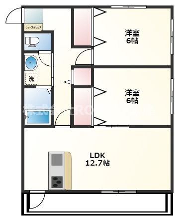 M’ｓ　oneの間取り