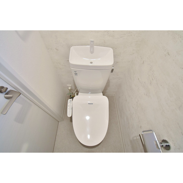 久留米市長門石２丁目のアパートのトイレ|落ち着いたトイレです