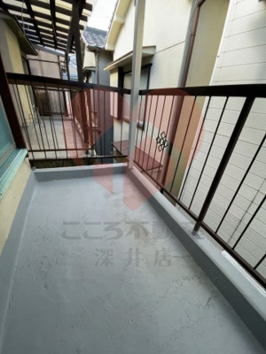 【バルコニー】 | 堺市東区日置荘西町７丁目戸建