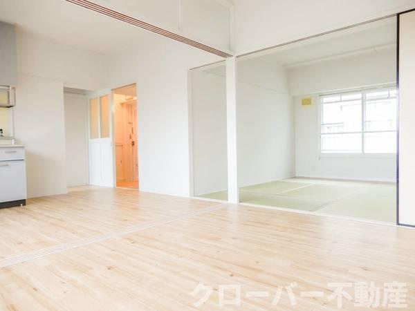 ビレッジハウス豊浜1号棟の居間・リビング|ビレッジハウスの同一物件・同一タイプの間取りの写真です