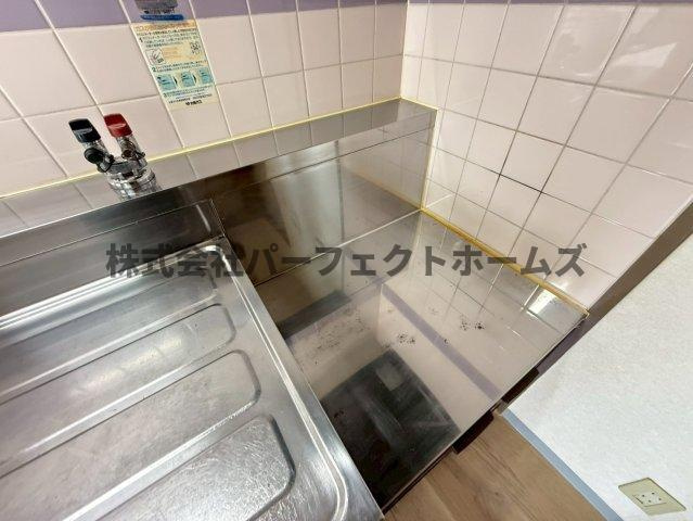 グランドヴィラ香里のキッチン|きれいなキッチンです