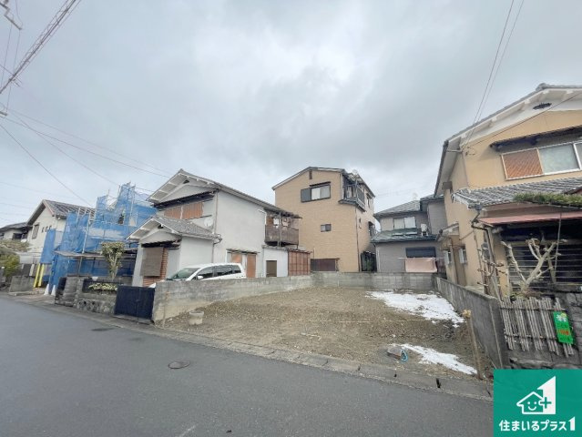 亀岡市千代川町今津　第4期　新築一戸建ての前面道路含む現地写真|周辺は落ち着いた街並みの住宅地！子育てがしやすい住環境です！まだ未完成ですが、現地でしかわからない事もございます。是非一度ご覧ください。