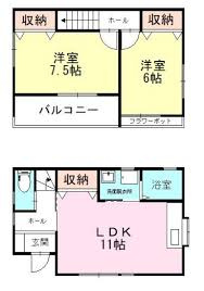 リバーサイド黒石の間取り