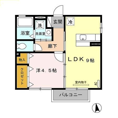 【間取り】 | グランシャリオⅡ番館