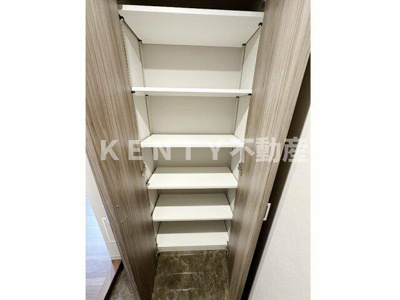 【収納】 | ディアレイシャス蒲田Ⅱ | 収納のためのスペースです