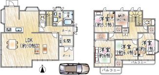 【間取り】 | 逆瀬台5丁目 | 間取り
