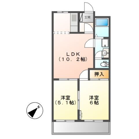 【間取り】 | ネオポリス東幸