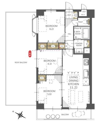 東村山市久米川町１丁目の中古マンション