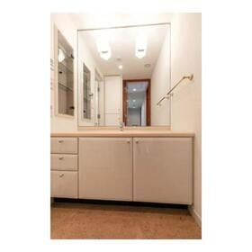 西新宿パークサイドタワーの洗面所