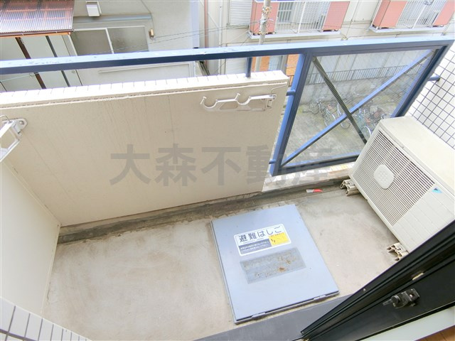 ジョイフル池上のバルコニー