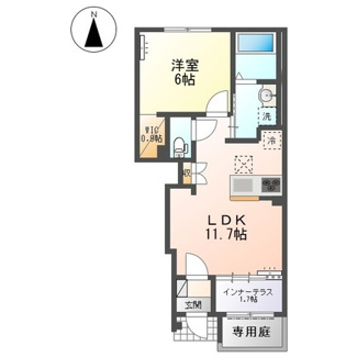 【間取り】 | М’ｓ　Ｌｕｎａ Ⅰ（エムズ　ルナⅠ）