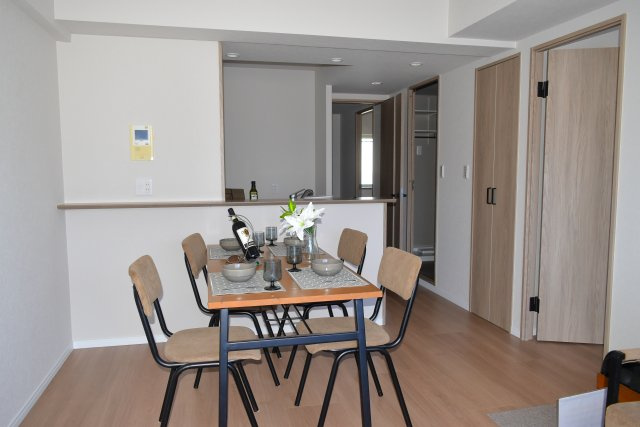 日野市落川の中古マンションの居間・リビング