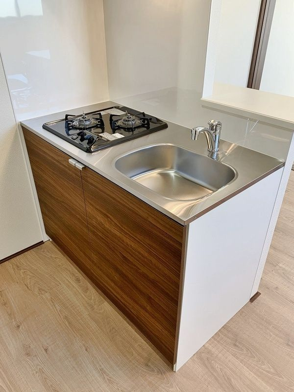 墨田区八広２丁目の賃貸マンションのキッチン