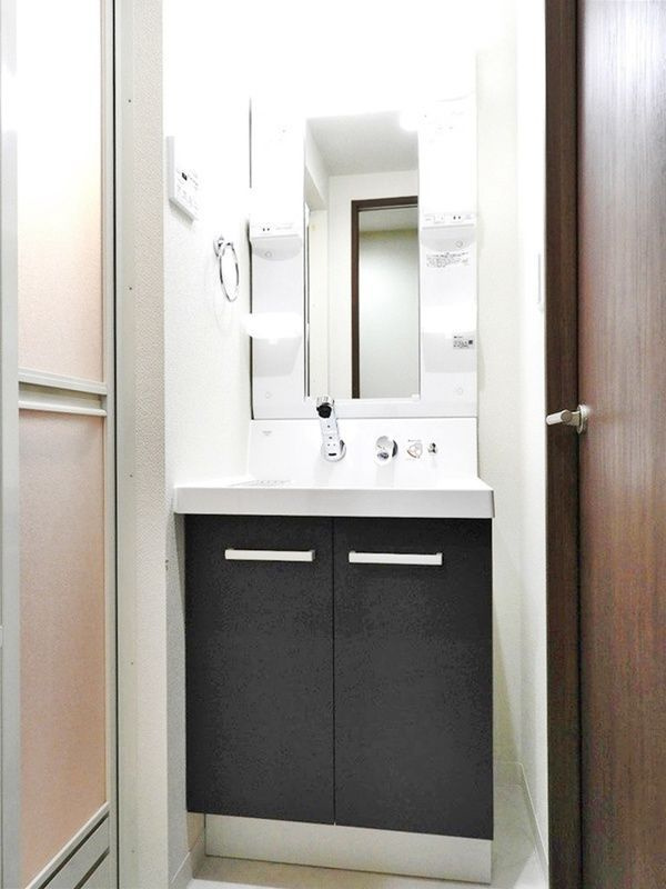 墨田区八広２丁目の賃貸マンションの洗面所