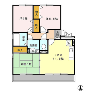 【間取り】 | パルティール･ハイツ