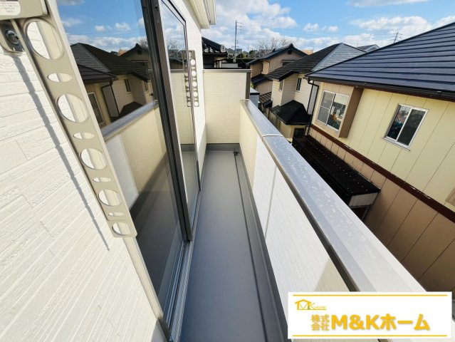 半田市北二ツ坂町2丁目　全2棟　1号棟のバルコニー|バルコニー♪