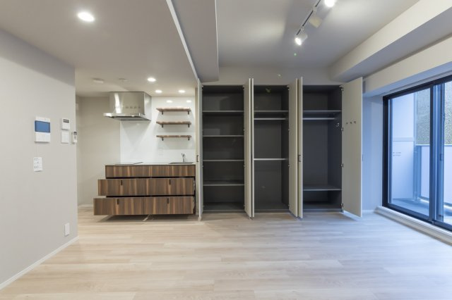 プラウドフラット渋谷富ヶ谷の居間・リビング|居間です