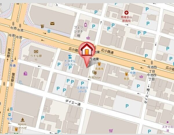 今池センタービルの外観