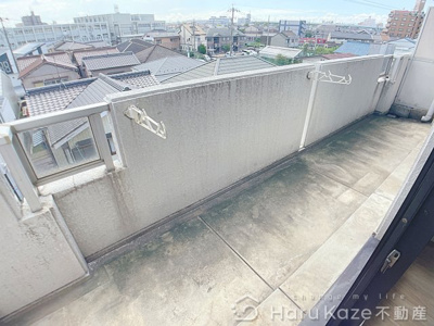 【バルコニー】 | リバーサイド・235【名古屋市賃貸・本星崎】