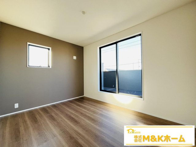 常滑市大和町1丁目　全5棟　1号棟の洋室|洋室6.75帖　主寝室におすすめ♪