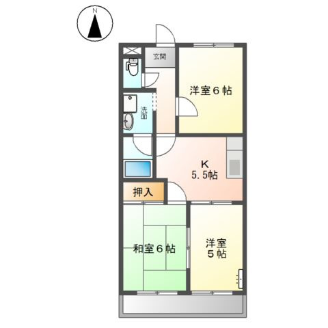 シティリバーの間取り