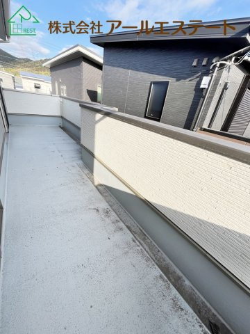 姫路市奥山　　　中古戸建のバルコニー