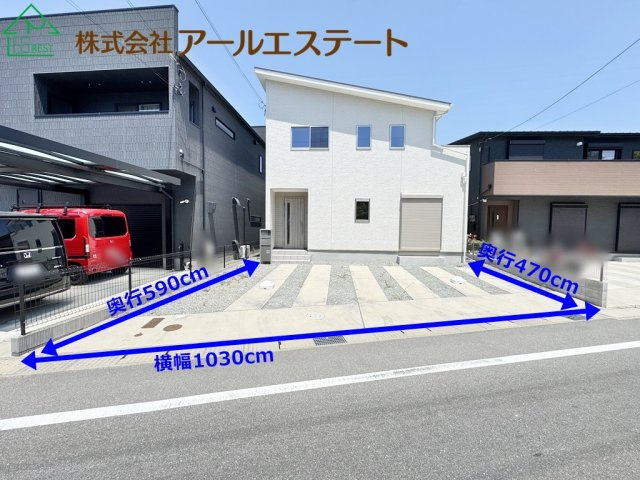 姫路市奥山　　　中古戸建の駐車場