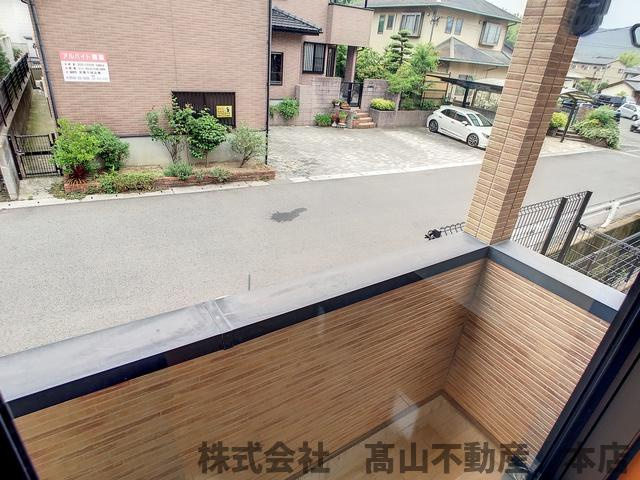 メゾンドグランのバルコニー