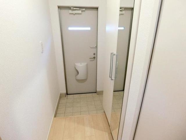 ハルモニーⅠの玄関