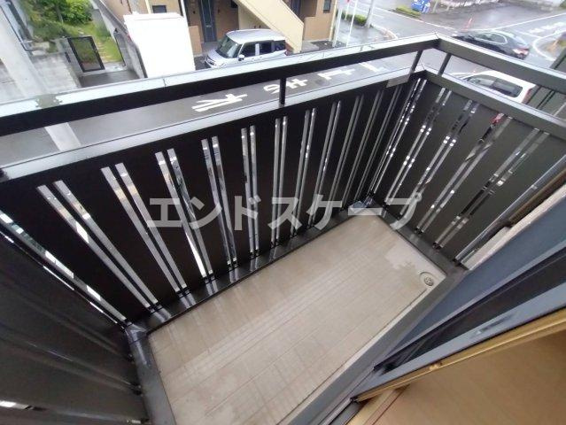 メゾン染谷川のバルコニー|高崎、前橋エリアのお部屋探しはエンドスケープまで！お客様の理想お聞かせ下さい♪