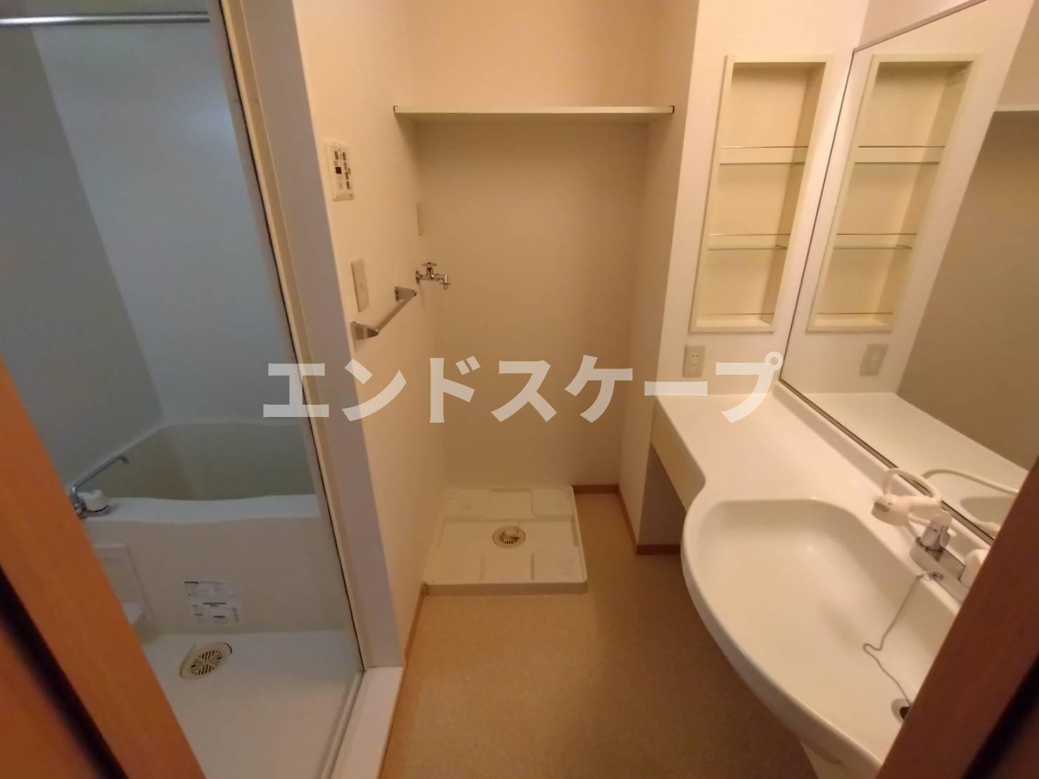 メゾン染谷川の洗面所|高崎、前橋エリアのお部屋探しはエンドスケープまで！お客様の理想お聞かせ下さい♪