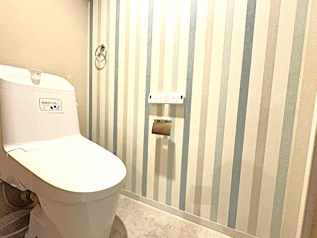 ◆２０２５年１２月リフォーム完了◆ペット飼育可能◆南向き３LDK◆ユニライフ宇治C棟のトイレ|トイレ