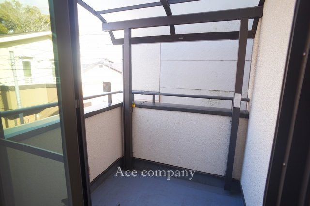 【バルコニー】 | 東大阪市稲田本町2丁目 | 北側のバルコニー☆雨除けテラス屋根付きです☆