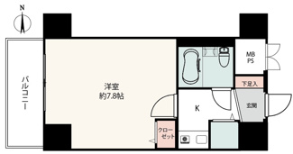 【間取り】 | ライオンズマンション綾瀬・谷中公園