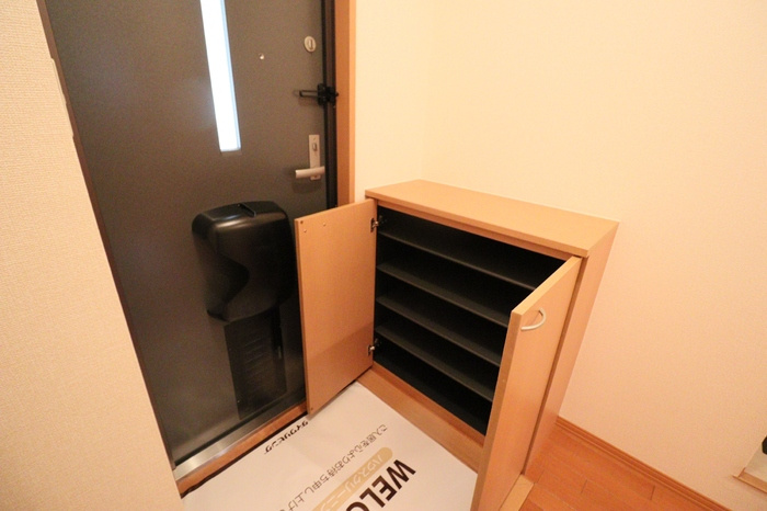 アークグレイスⅡの玄関|シューズボックス