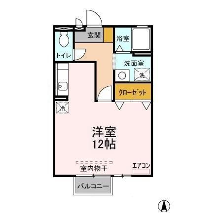 アークグレイスⅡの間取り