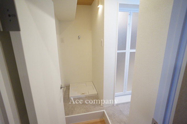 【ランドリースペース】 | メガロコープ平野1号棟 | 室内洗濯機置き場完備です☆