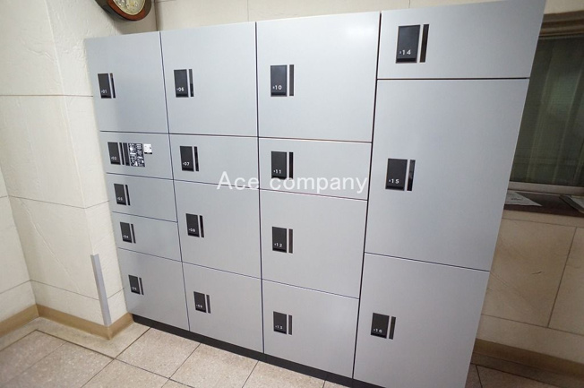 【その他共用部分】 | メガロコープ平野1号棟 | 留守時も安心、宅配ボックス完備マンションになりました！