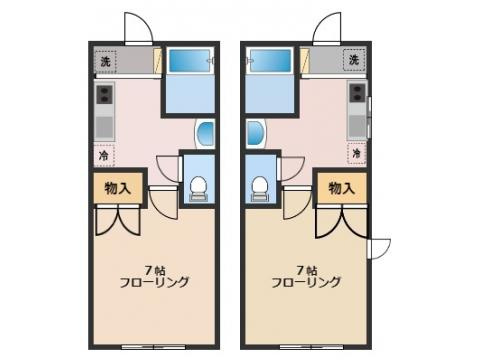 タウンコートの間取り