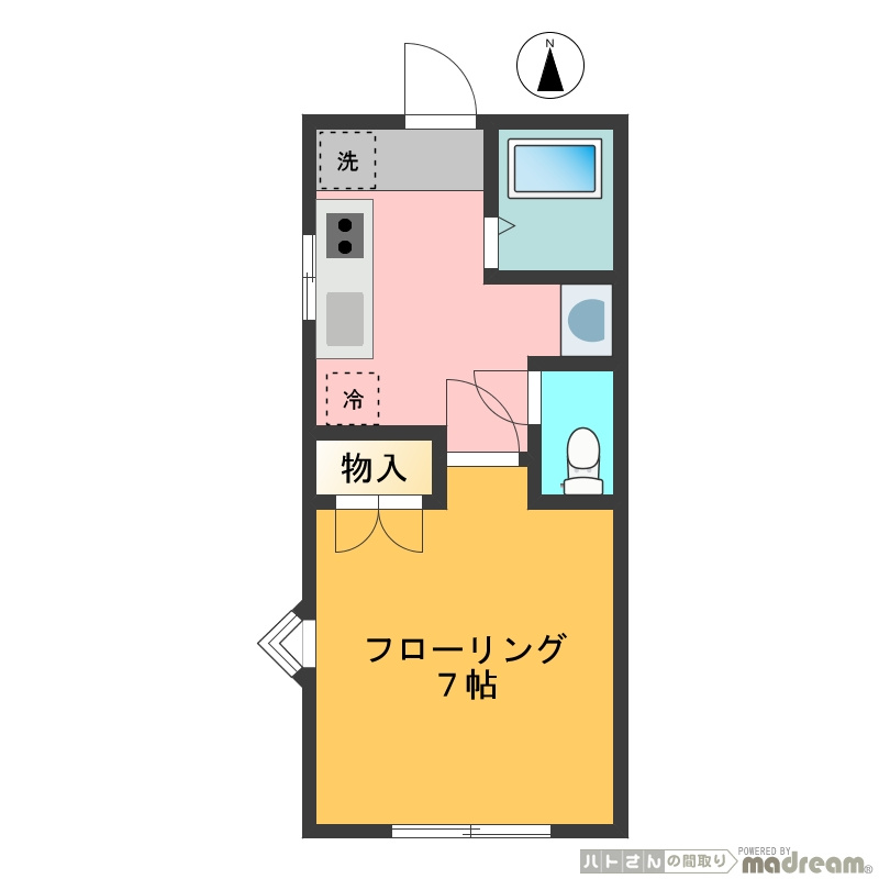 タウンコートの間取り