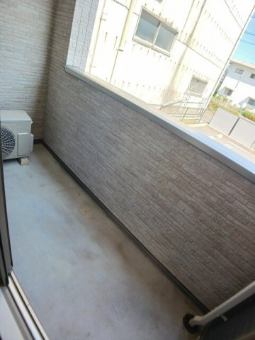 ジラソーレＢのバルコニー