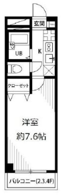 アンプルール フェール グランデールの間取り